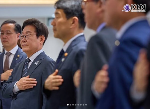 [정치 Now] 이재명 대통령, 장관 12명 전격 교체… ‘실행 내각’ 시동  사진=2025 06.23   이재명 인스타그램 / KTV   (강훈식 대통령실 비서실장 ) 영상 갈무리 K trendy NEWS DB ⓒ케이 트렌디뉴스 무단전재 및 수집, 재배포금지