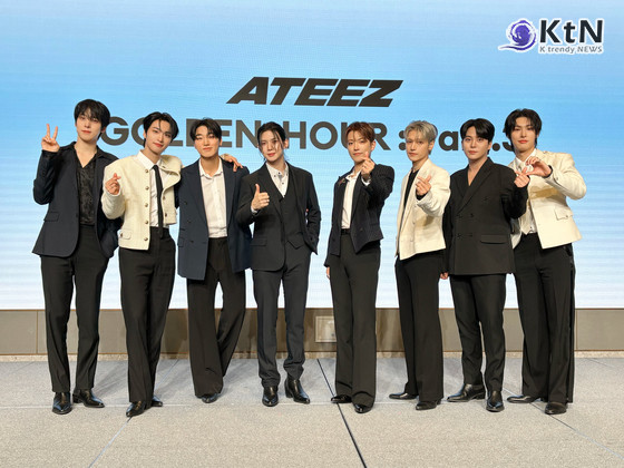 [엔터 Now] 에이티즈, 美 ‘빌보드 200’ 2위… 7연속 톱7 신화 쓰다 사진=2025 06.23 =KQ  K trendy NEWS DB ⓒ케이 트렌디뉴스 무단전재 및 수집, 재배포금지