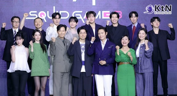  황동혁 “6년의 마침표, 이제 질문할 시간”… ‘오징어 게임3’, 마지막 게임 시작된다 [종합]  사진=2025 06.09  넷플릭스 시리즈 ‘오징어 게임’이 마침내 시즌3로 마지막 장을 연다. 9일 서울 용산구 서울드래곤시티에서 열린 제작발표회 K trendy NEWS DB ⓒ케이 트렌디뉴스 무단전재 및 수집, 재배포금지