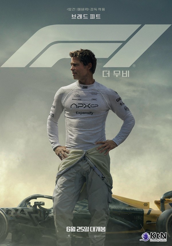 브래드 피트, 시속 300km 직접 주행…‘F1 더 무비’ 예매율 1위 사진=2025 06.25 워너브러더스 코리아  K trendy NEWS DB ⓒ케이 트렌디뉴스 무단전재 및 수집, 재배포금지