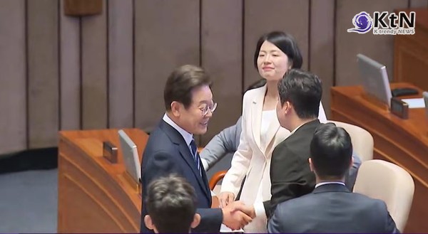 이재명 대통령 첫 시정연설 “지금이 바로 경제는 타이밍…13조 원 규모의 소비쿠폰 편성”  사진=2025 06.26  mbc 국회  영상 갈무리 K trendy NEWS DB ⓒ케이 트렌디뉴스 무단전재 및 수집, 재배포금지