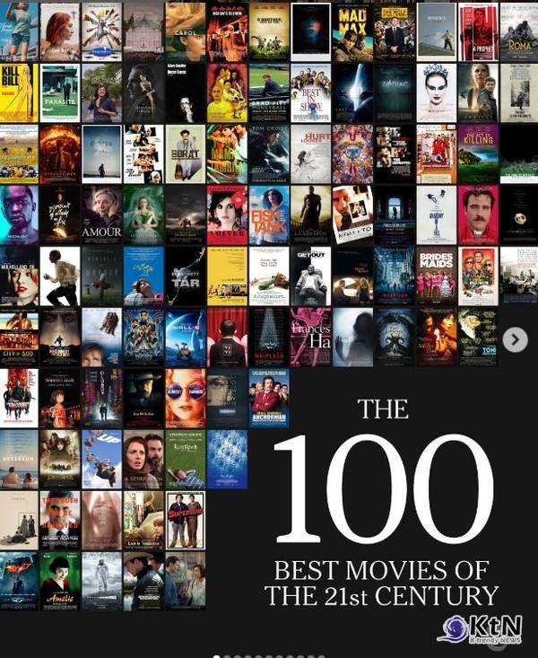 K- 무비 격변 헤쳐나간 영화 조사해 보니 '기생충'...NYT 선정 1위  사진=2025 06.27   The New York Times 인스타그램 갈무리/ 편집 K trendy NEWS DB ⓒ케이 트렌디뉴스 무단전재 및 수집, 재배포금지