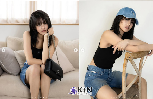 [K-TREND]] 이 조합 난리나...i-dle 민니 x 캘빈클라인, 섹시 복근·썸머 룩 공개  사진=2025 07.04 캘빈클라인 인스타그램 갈무리 K trendy NEWS DB ⓒ케이 트렌디뉴스 무단전재 및 수집, 재배포금지