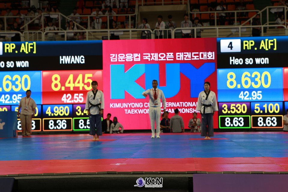 2025 김운용컵 국제오픈태권도대회가 지난 7월 5일(토) 오전 11시, 부산 기장실내체육관에서 성대한 개막식을 시작으로 4일간의 대장정에 돌입했다. 50개국 3,500여 명의 선수단과 1,000여 명의 지도자 및 임원이 참가했다.  /사진= K trendy NEWS DB ⓒ케이 트렌디뉴스 무단전재 및 수집, 재배포금지