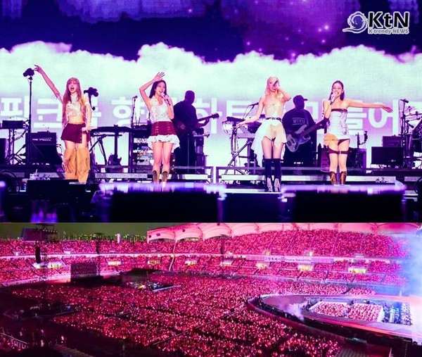  [K-pop NOW] 블랙핑크, 고양 스타디움 장악… K팝 걸그룹 사상 첫 7만 돌파  사진=2025 07.07  엑스 갈무리 K trendy NEWS DB ⓒ케이 트렌디뉴스 무단전재 및 수집, 재배포금지