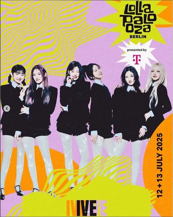 아이브 “또 무대에 선다”… 2년 연속 ‘롤라팔루자’ 초청의 의미 사진=2025 07.10   @lollapaloozade    K trendy NEWS DB ⓒ케이 트렌디뉴스 무단전재 및 수집, 재배포금지