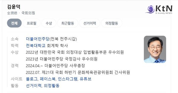 [속보] 이재명 대통령, 문체부 장관에 최휘영·국토부 장관에 김윤덕 지명 사진=2025 07.11 네이버  K trendy NEWS DB ⓒ케이 트렌디뉴스 무단전재 및 수집, 재배포금지