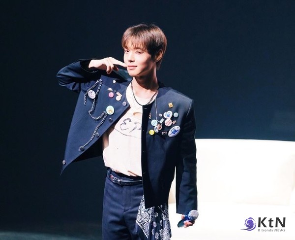 박지훈, 입대 전 팬미팅 "행복하게 다녀올게요…메이 사랑해요" 사진=2025 07.14  YY엔터테인먼트 K trendy NEWS DB ⓒ케이 트렌디뉴스 무단전재 및 수집, 재배포금지