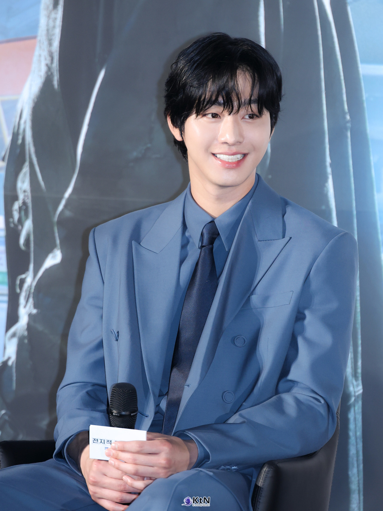  배우 안효섭이 영화 ‘전지적 독자 시점’ 제작발표회에 참석했다. / K trendy NEWS DB. ⓒ케이 트렌디뉴스 무단전재 및 수집, 재배포금지.