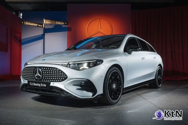 Mercedes-Benz Unveils All-Electric CLA Shooting Brake. 사진=Mercedes-Benz, K trendy NEWS DB ⓒ케이 트렌디뉴스 무단전재 및 수집, 재배포금지