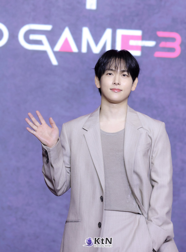 [KtN 포토] 선악의 경계가 모호한 임시완, '오징어 게임3' 활약 기대↑  사진=2025 06.09  서울 용산구에 위치한 서울드래곤시티 그랜드 볼륨 한라에서 넷플릭스 시리즈 ‘오징어 게임’ 시즌3 제작발표회  K trendy NEWS DB ⓒ케이 트렌디뉴스 무단전재 및 수집, 재배포금지