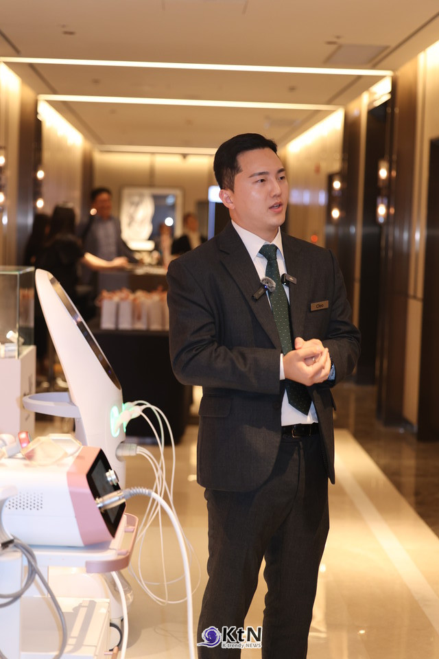 Cleo Symposium에서 리메드는 미용 목적의 충격파 장비를 선보였다.  /사진=K trendy NEWS DB ⓒ케이 트렌디뉴스 무단전재 및 수집, 재배포금지