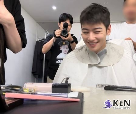 "차은우가 웰니스다"...입대 전 머리 자르고 '얼굴 천재' 차은우, 근황 공개  사진=2025 07.22  차은우 인스타그램 갈무리 K trendy NEWS DB ⓒ케이 트렌디뉴스 무단전재 및 수집, 재배포금지