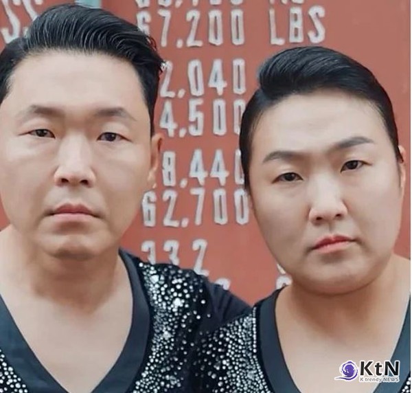 “야바위냐고”…싸이, 도플갱어 이수지와 눈물 나는 싱크로율 사진=2025 07.03 싸이  SNS K trendy NEWS DB ⓒ케이 트렌디뉴스 무단전재 및 수집, 재배포금지