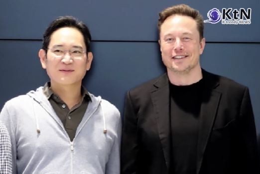 “내가 직접 했다” 머스크, 삼성과 23조 AI칩 계약 공개  사진=2025 07.28 채널A 갈무리  / 편집  K trendy NEWS DB ⓒ케이 트렌디뉴스 무단전재 및 수집, 재배포금지