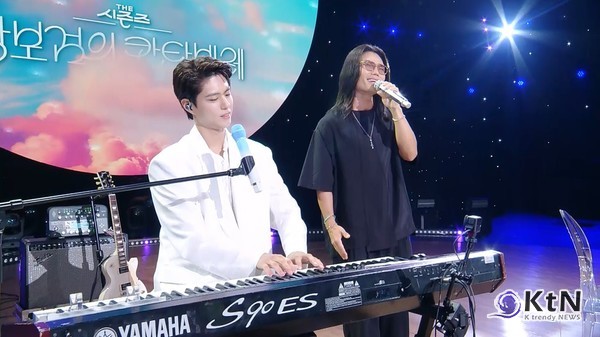 박보검, '칸타빌레' 마지막 밤…'폭싹' 아이유·BTS 뷔 깜짝 선물로 '행복한 피날레'  사진=2025 08.01 KBS 2TV 뮤직 토크쇼 더 시즌즈-박보검의 칸타빌레' / 편집 K trendy NEWS DB ⓒ케이 트렌디뉴스 무단전재 및 수집, 재배포금지