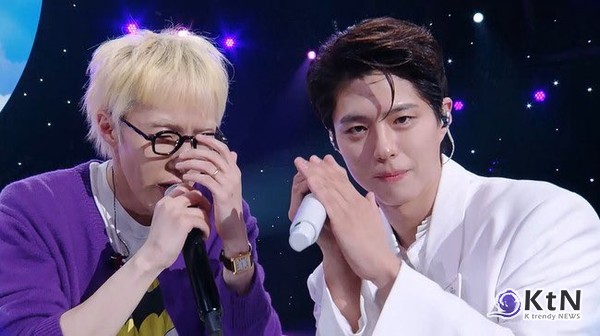 박보검, '칸타빌레' 마지막 밤…'폭싹' 아이유·BTS 뷔 깜짝 선물로 '행복한 피날레'  사진=2025 08.01 KBS 2TV 뮤직 토크쇼 더 시즌즈-박보검의 칸타빌레' / 편집 K trendy NEWS DB ⓒ케이 트렌디뉴스 무단전재 및 수집, 재배포금지