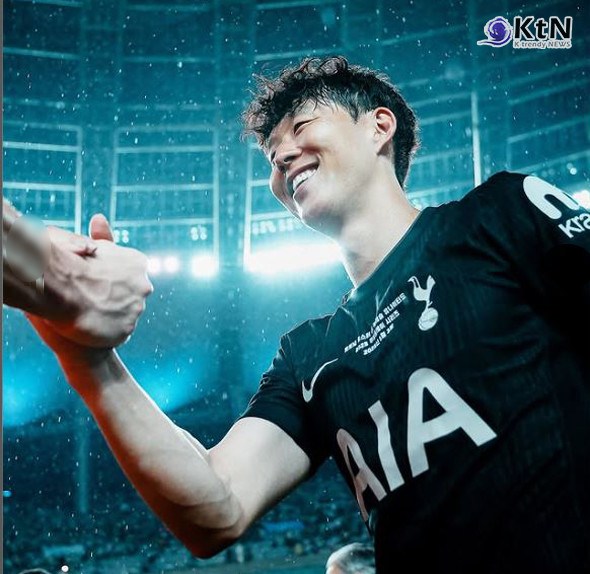 손흥민, 작별 인사 팬감동...토트넘과 10년 동행 서울에서 마침표 [숏츠]  사진=2025 08.04  spursofficial  K trendy NEWS DB ⓒ케이 트렌디뉴스 무단전재 및 수집, 재배포금지