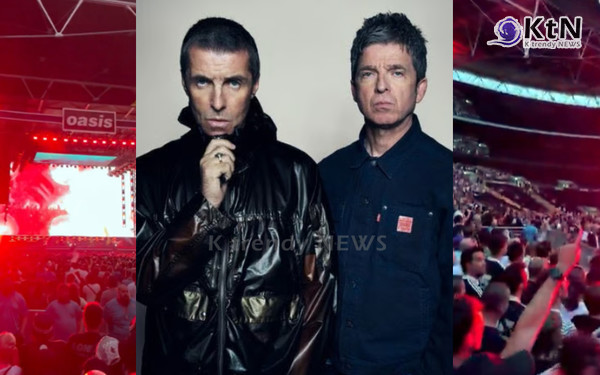 [공연 문화] 오아시스 런던 공연 중 관객 추락사 ..16년 만의 재결합 무대, 비극으로 얼룩지다  사진=2025 08.04  오아시스 SNS 갈무리 / 편집  K trendy NEWS DB ⓒ케이 트렌디뉴스 무단전재 및 수집, 재배포금지