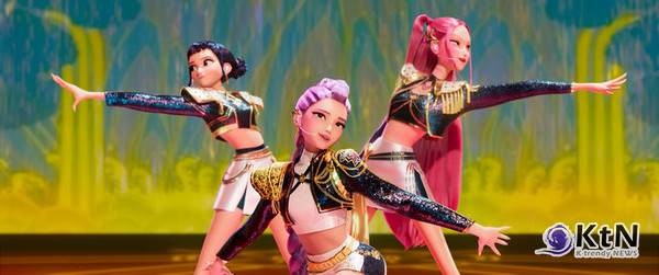 케데헌 OST, 英 싱글차트 휩쓸다…헌트릭스·사자보이즈·블랙핑크 나란히 돌풍 사진=2025 07.19  넷플릭스  K trendy NEWS DB ⓒ케이 트렌디뉴스 무단전재 및 수집, 재배포금지