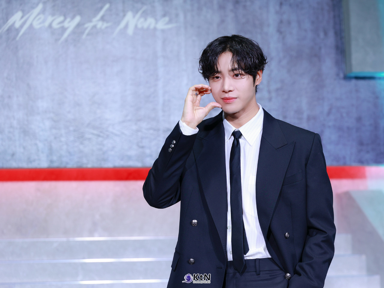 배우 추영우가 넷플릭스 시리즈 '광장' 제작발표회에 참석했다. / K trendy NEWS DB. ⓒ케이 트렌디뉴스 무단전재 및 수집, 재배포금지.