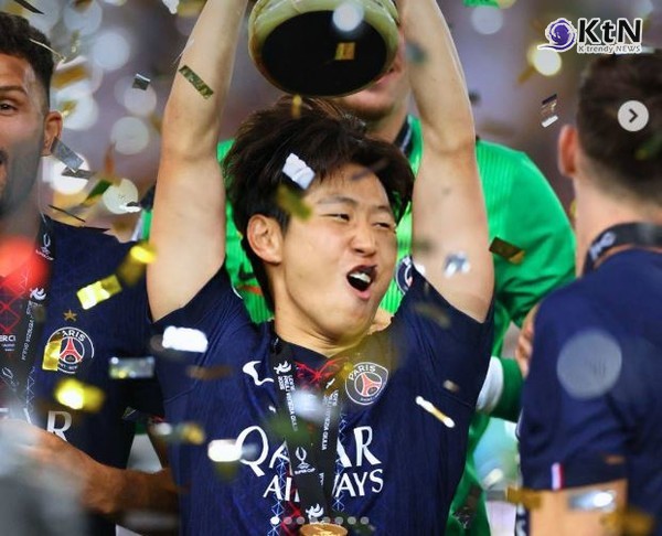 이강인, PSG UEFA 슈퍼컵 우승 견인…토트넘 울린 한국인 최초 골+승부차기 성공 ‘겹경사   사진=2025 08.14 @psg 인스타그램   갈무리 K trendy NEWS DB ⓒ케이 트렌디뉴스 무단전재 및 수집, 재배포금지