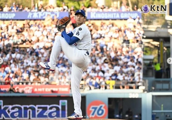 'LA가 들썩' 손흥민, 김혜성·오타니 만난다...28일 MLB 다저스타디움서 시구  사진=2025 08.14 오타니 쇼헤이(@shoheiohtani)  인스타그램 갈무리  K trendy NEWS DB ⓒ케이 트렌디뉴스 무단전재 및 수집, 재배포금지 