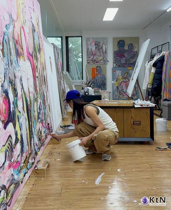 배우에서 화가로…하지원 중심 ‘아트테이너’ 붐, 예술계 새 흐름  사진=2025 08.14 하지원 인스타그램 갈무리  K trendy NEWS DB ⓒ케이 트렌디뉴스 무단전재 및 수집, 재배포금지