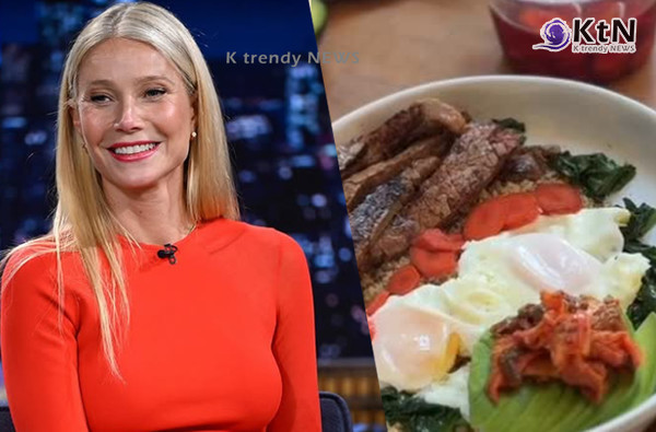 기네스 팰트로, 김치 손 올리기…잭 블랙·엠마 왓슨·휴 잭맨까지 번진 K-푸드의 힘  사진=2025 08.18 기네스 팰트로 인스타그램 갈무리   K trendy NEWS DB ⓒ케이 트렌디뉴스 무단전재 및 수집, 재배포금지