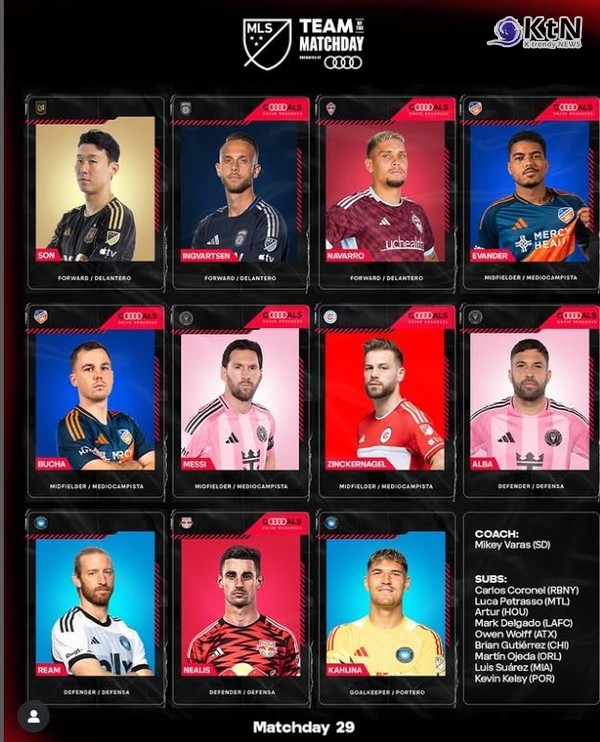 EPL 떠난 손흥민, LAFC서 새 역사…첫 도움+MOM+베스트11 …메시와 나란히  사진=2025 08.19   mls 인스타그램 갈무리 K trendy NEWS DB ⓒ케이 트렌디뉴스 무단전재 및 수집, 재배포금지