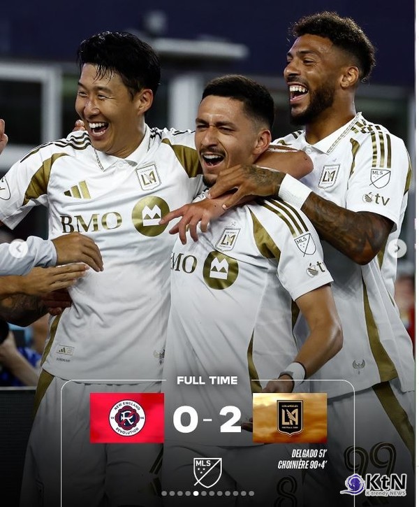 EPL 떠난 손흥민, LAFC서 새 역사…첫 도움+MOM+베스트11 …메시와 나란히  사진=2025 08.19   mls 인스타그램 갈무리 K trendy NEWS DB ⓒ케이 트렌디뉴스 무단전재 및 수집, 재배포금지