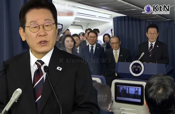 이재명 대통령 "트럼프와 협상, 국익 최우선…합의 뒤집기 없다"  사진=2025 08.25  ktv 영상 갈무리 / 편집 K trendy NEWS DB ⓒ케이 트렌디뉴스 무단전재 및 수집, 재배포금지