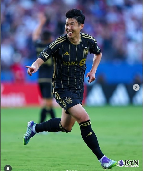 손흥민 효과, MLS 흔든 프리킥 한 방...2주 연속 라운드 베스트11 선정  사진=2025 08.26 lafc  인스타그램 갈무리 K trendy NEWS DB ⓒ케이 트렌디뉴스 무단전재 및 수집, 재배포금지