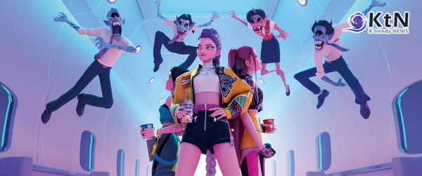 K-컬처 신드롬 '케이팝 데몬 헌터스’, 넷플릭스 역대 최다 시청 영화 등극   사진=2025 08.27 넷플릭스  K trendy NEWS DB ⓒ케이 트렌디뉴스 무단전재 및 수집, 재배포금지