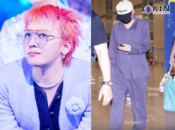 일등석 잠옷이 런웨이 패션으로… GD 효과  사진=2025 08.28 지드래곤, 대한항공  인스타그램 갈무리 K trendy NEWS DB ⓒ케이 트렌디뉴스 무단전재 및 수집, 재배포금지