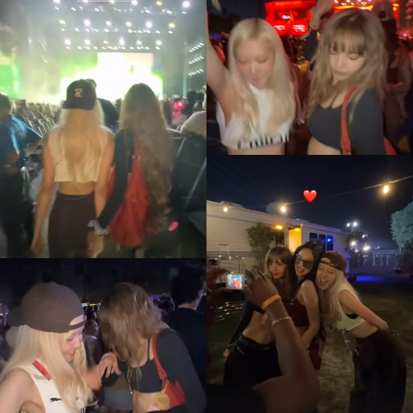 美 코첼라 무대 씹어 먹은 리사·제니 ...로제 응원으로 블랙핑크 향한 기대감 고조  사진=2025 04.17  @roses_are_rosie 인스타그램  갈무리 K trendy NEWS DB ⓒ케이 트렌디뉴스 무단전재 및 수집, 재배포금지