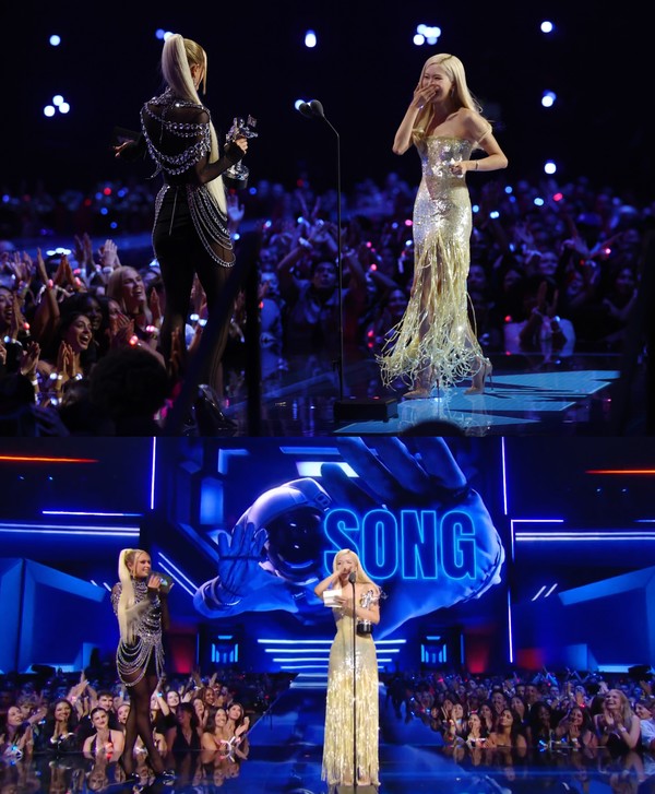 블랙핑크, MTV VMA 2관왕…베스트 그룹·올해의 노래 석권 [종합]  사진=2025 09.08  VMA  ('블랙핑크' 로제가 미국 대중음악 시상식 MTV VMA에서 2관왕을 차지했다. 블랙핑크가 최고의 그룹으로 꼽혔다.) K trendy NEWS DB ⓒ케이 트렌디뉴스 무단전재 및 수집, 재배포금지