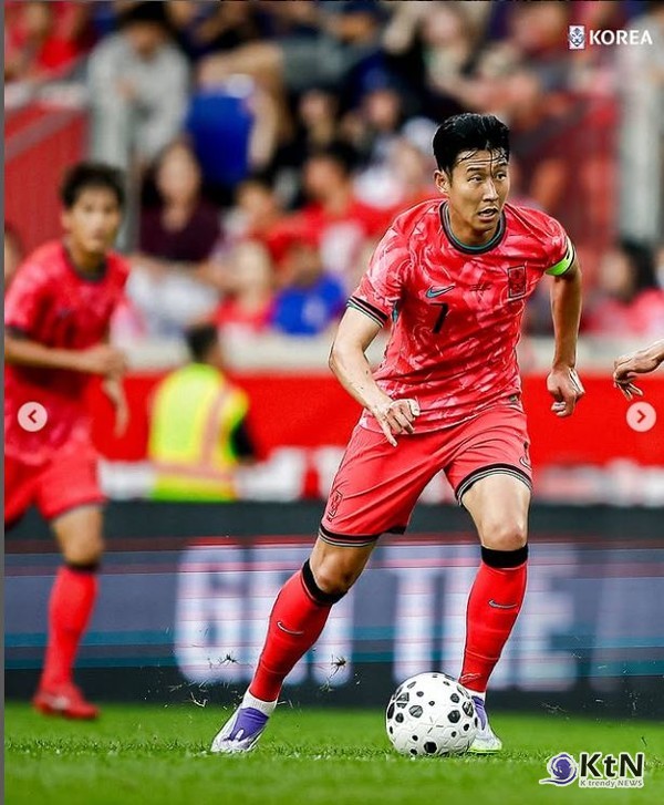 손흥민, 차범근·홍명보 넘는다···A매치 최다 출전 1위 눈앞 사진=2025 09.09 대한축구협회 / 편집 K trendy NEWS DB ⓒ케이 트렌디뉴스 무단전재 및 수집, 재배포금지