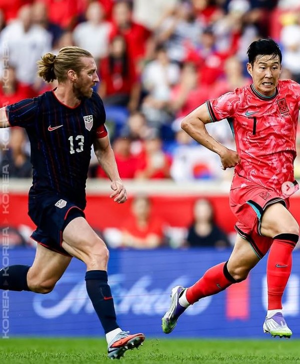 손흥민, 차범근·홍명보 넘는다···A매치 최다 출전 1위 눈앞 사진=2025 09.09 대한축구협회 / 편집 K trendy NEWS DB ⓒ케이 트렌디뉴스 무단전재 및 수집, 재배포금지