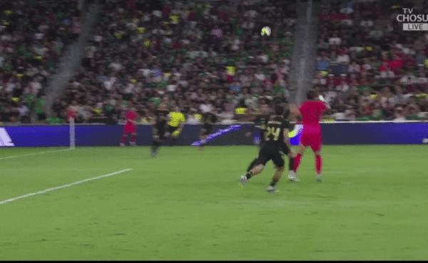 손흥민 대포알 발리슛+오현규 원더골, 홍명보호, 멕시코전 2-2 무승부  사진=2025 09.10 엑스 갈무리/ 대한 축구협회  K trendy NEWS DB ⓒ케이 트렌디뉴스 무단전재 및 수집, 재배포금지