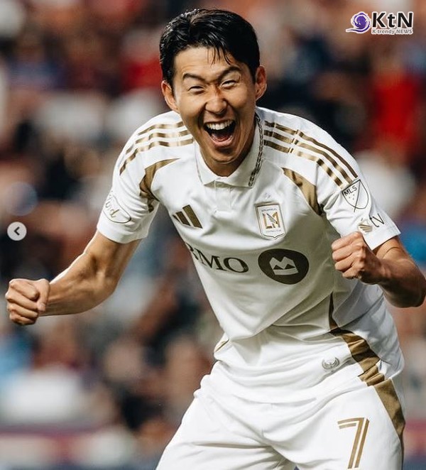 손흥민, 미국 무대 첫 해트트릭…MLS 6경기 5골 폭발  사진=2025 09.18 lafc 인스타그램 K trendy NEWS DB ⓒ케이 트렌디뉴스 무단전재 및 수집, 재배포금지