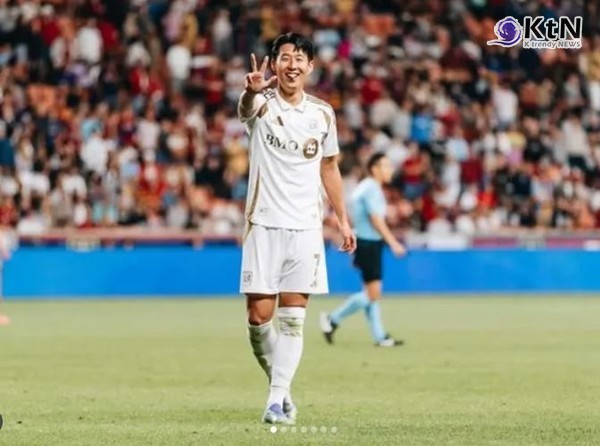 손흥민, 미국 무대 첫 해트트릭…MLS 6경기 5골 폭발  사진=2025 09.18 lafc 인스타그램 K trendy NEWS DB ⓒ케이 트렌디뉴스 무단전재 및 수집, 재배포금지