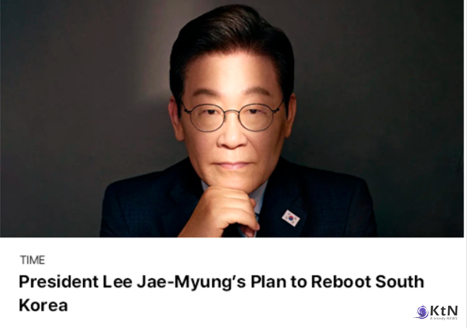 이재명 대통령. 사진=TIME 갈무리, K trendy NEWS DB ⓒ케이 트렌디뉴스 무단전재 및 수집, 재배포금지