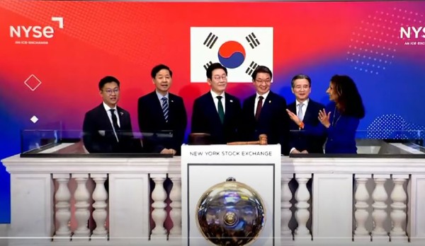 월가에서 코리아 디스카운트 해소…이재명 대통령, 투자 유치 총력전    사진=2025 09.26  mbc 뉴스 영상 갈무리 K trendy NEWS DB ⓒ케이 트렌디뉴스 무단전재 및 수집, 재배포금지