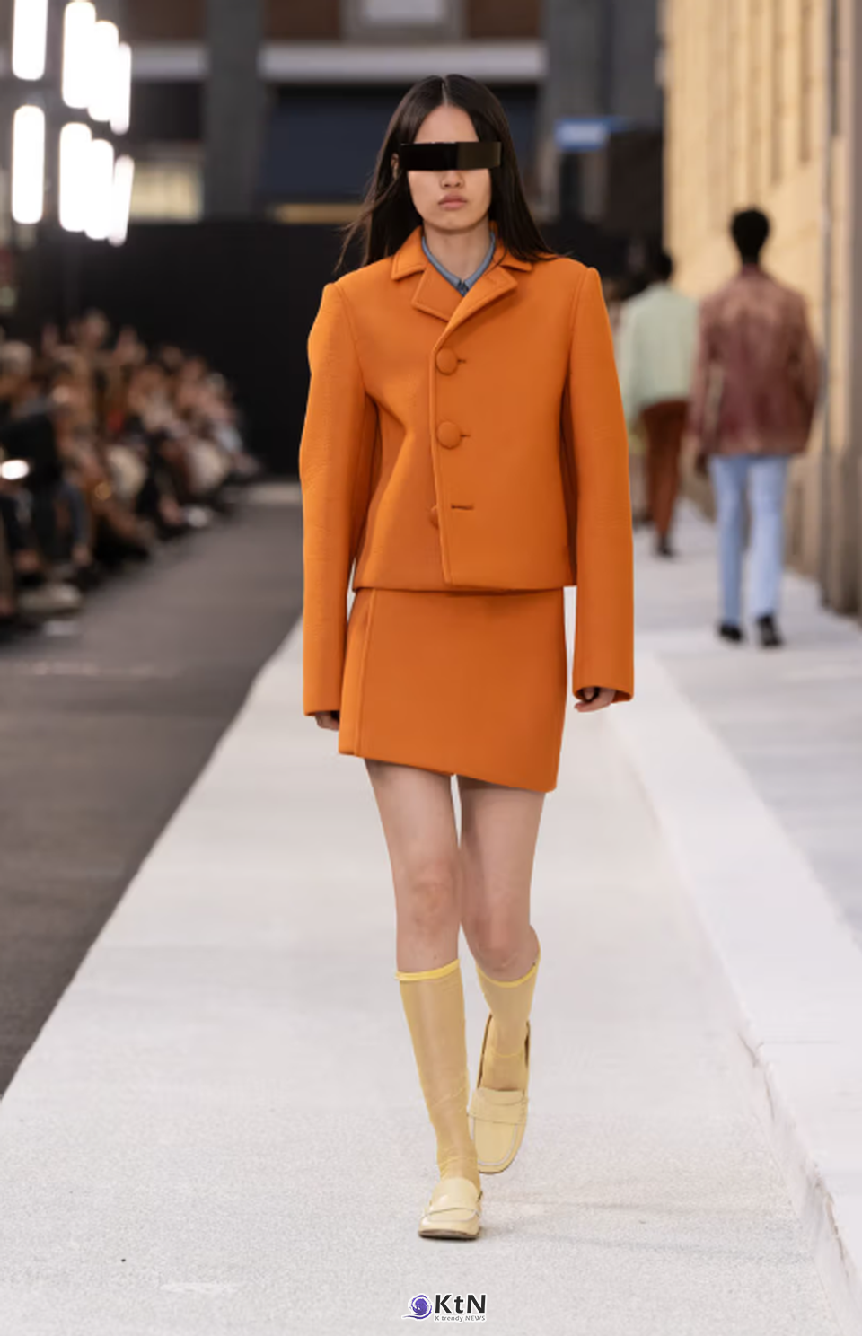 MM6 Maison Margiela Spring/Summer 2026 Is All About "Heightened Normality".  사진=Maison Margiela/Vogue Runway, K trendy NEWS DB  ⓒ케이 트렌디뉴스 무단전재 및 수집, 재배포금지