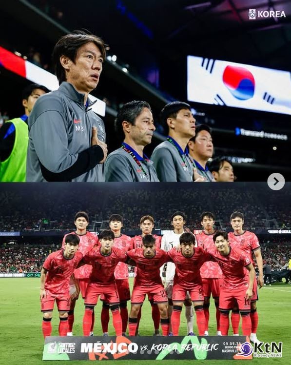 손흥민·김민재·이강인+황희찬·황인범 4개월 만에 복귀…홍명보호 10월 A매치  평가전 명단 발표  사진=2025 09.29 대한 축구협회  인스타그램 갈무리  K trendy NEWS DB ⓒ케이 트렌디뉴스 무단전재 및 수집, 재배포금지