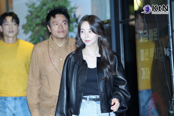 박진영, 대통령 직속 위원장 발탁 후 첫 공식석상…‘어쩔수가없다’ 시사회 장악  사진=2025 09.29  비 소희 박진영 (JYP엔터테인먼트 창의성총괄책임자(CCO) 겸 대표 프로듀서인 박진영 대중문화교류위원회 공동위원장)  K trendy NEWS DB ⓒ케이 트렌디뉴스 무단전재 및 수집, 재배포금지