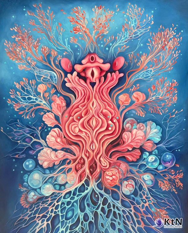 홍설작가「감정의 씨앗(The seed of Emotion)」 감정은 어떻게 형태가 되는가. 사진=K trendy NEWS DB ⓒ케이 트렌디뉴스 무단전재 및 수집, 재배포금지