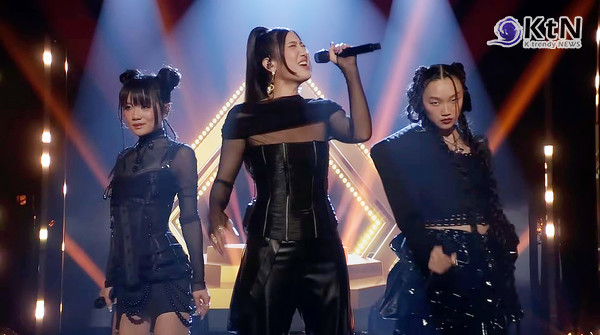 케데헌 헌트릭스, 영화 뚫고 지미 팰런쇼 출격…'골든' 첫 라이브 사진=2025 10.08  NBC K trendy NEWS DB ⓒ케이 트렌디뉴스 무단전재 및 수집, 재배포금지