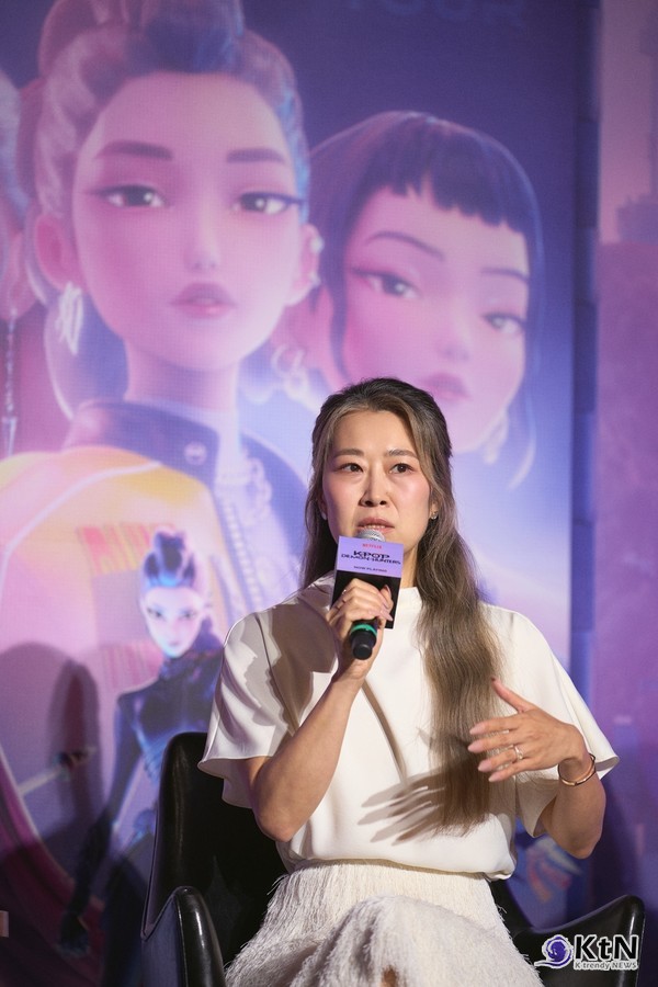 ‘케데헌’ 속편 시동? 매기 강 감독 “트로트·헤비메탈도 넣고 싶다”  사진=2025 10.13 넷플릭스 K trendy NEWS DB ⓒ케이 트렌디뉴스 무단전재 및 수집, 재배포금지